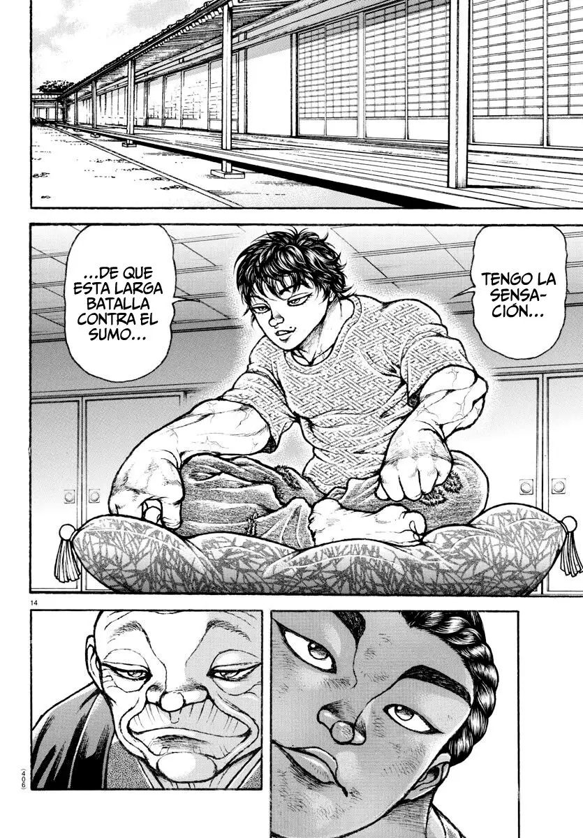 Baki Dou capítulo 148, página 15