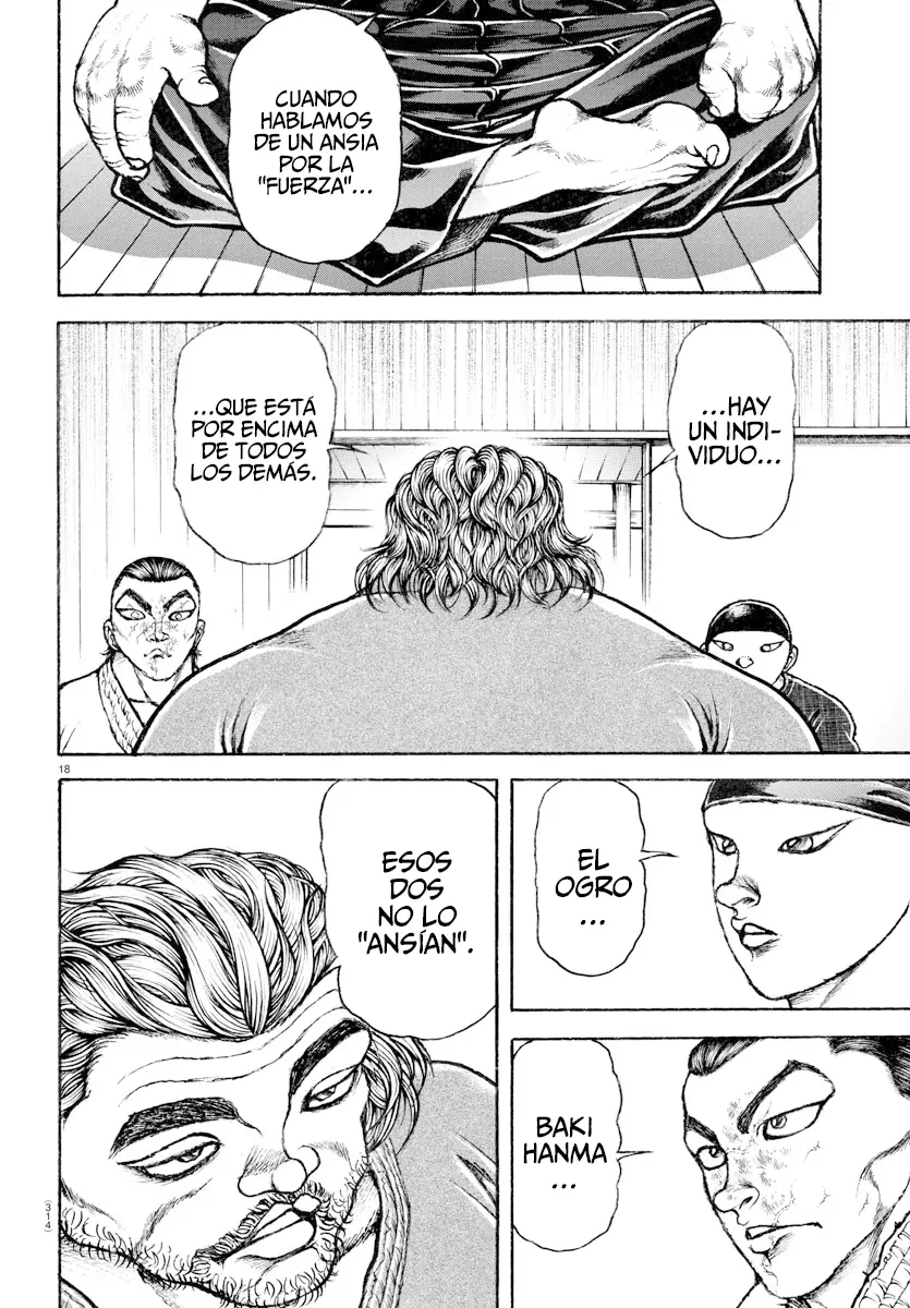 Baki Dou capítulo 149, página 20