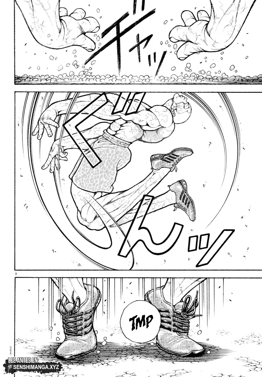 Baki Dou capítulo 150, página 10