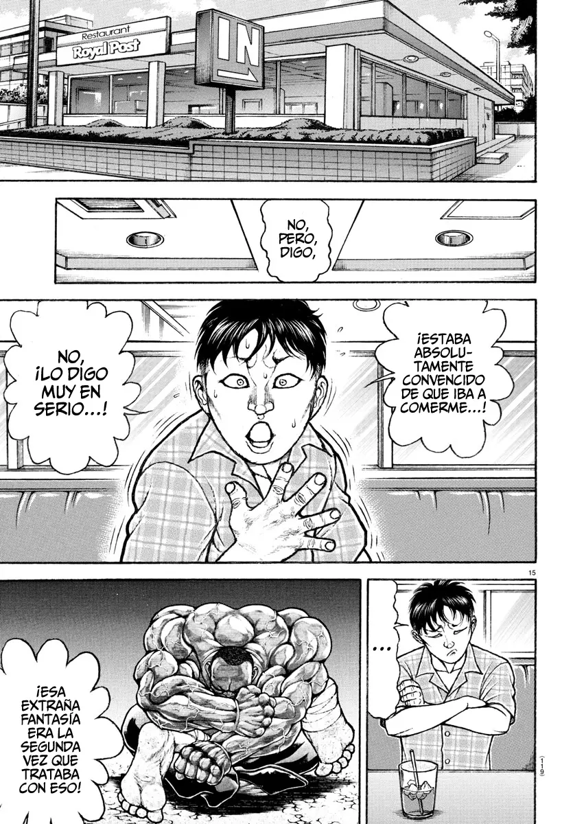 Baki Dou capítulo 151, página 20
