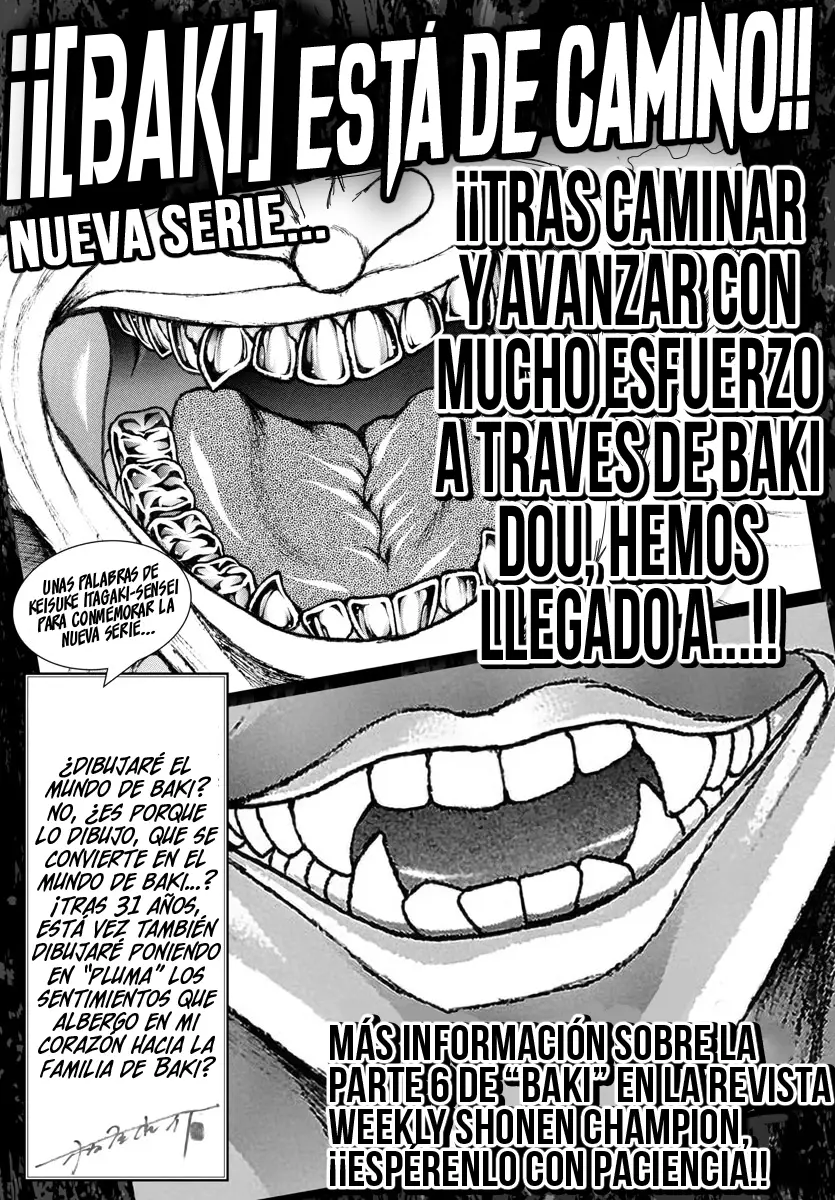 Baki Dou capítulo 151, página 26