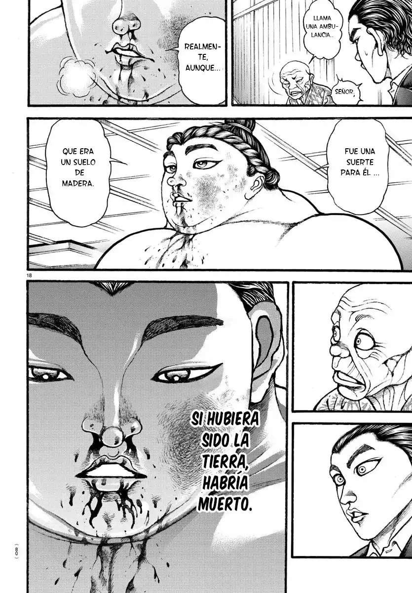 Baki Dou capítulo 17, página 18