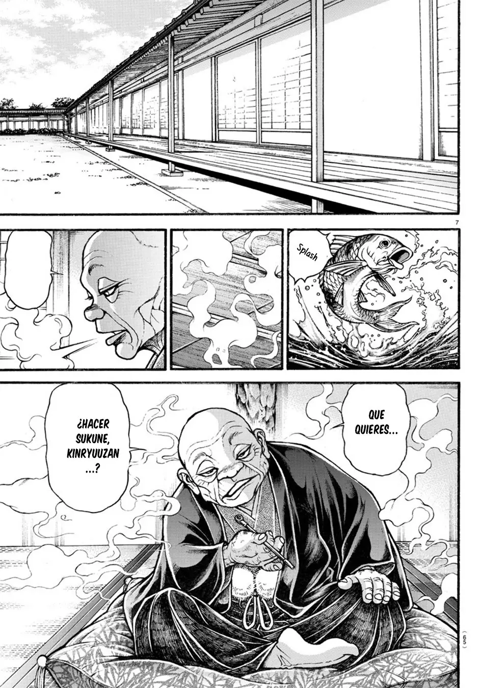 Baki Dou capítulo 19, página 8
