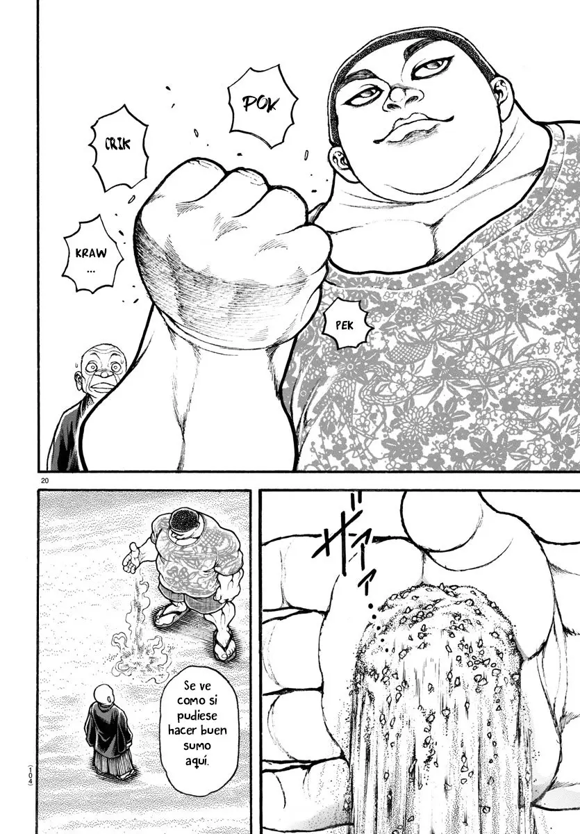 Baki Dou capítulo 25, página 22