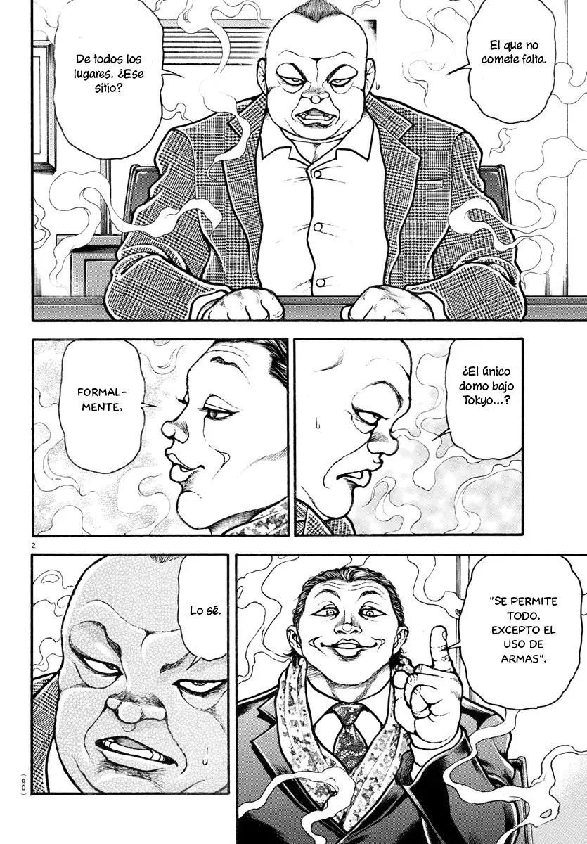 Baki Dou capítulo 26, página 3