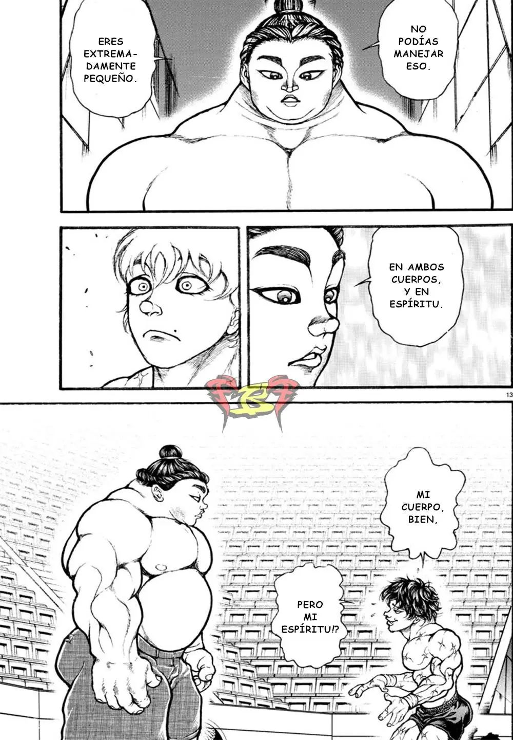 Baki Dou capítulo 30, página 13
