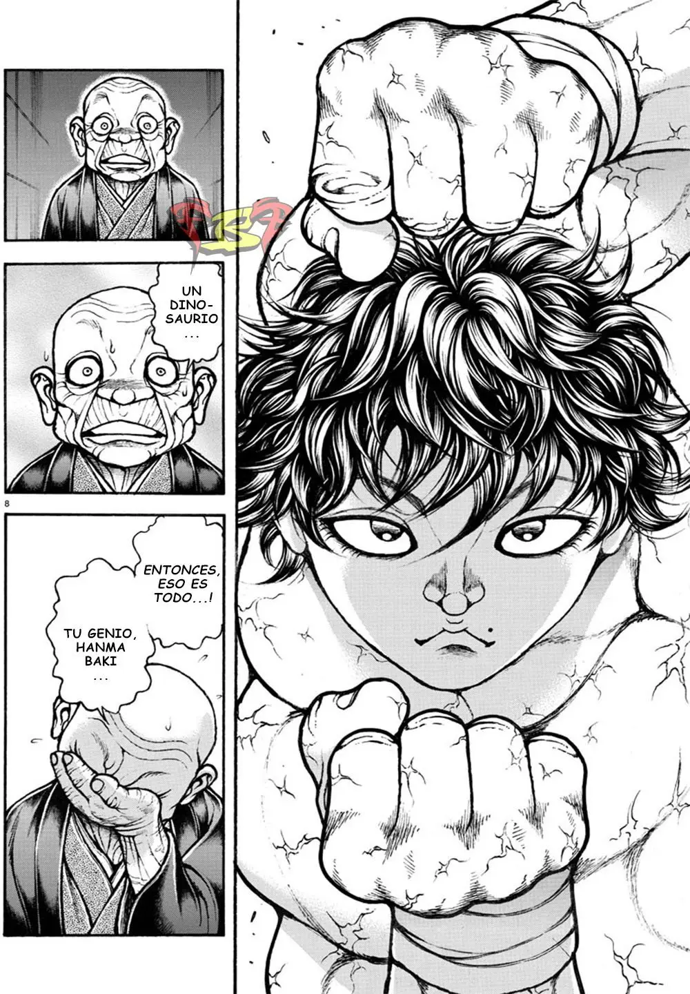 Baki Dou capítulo 31, página 7