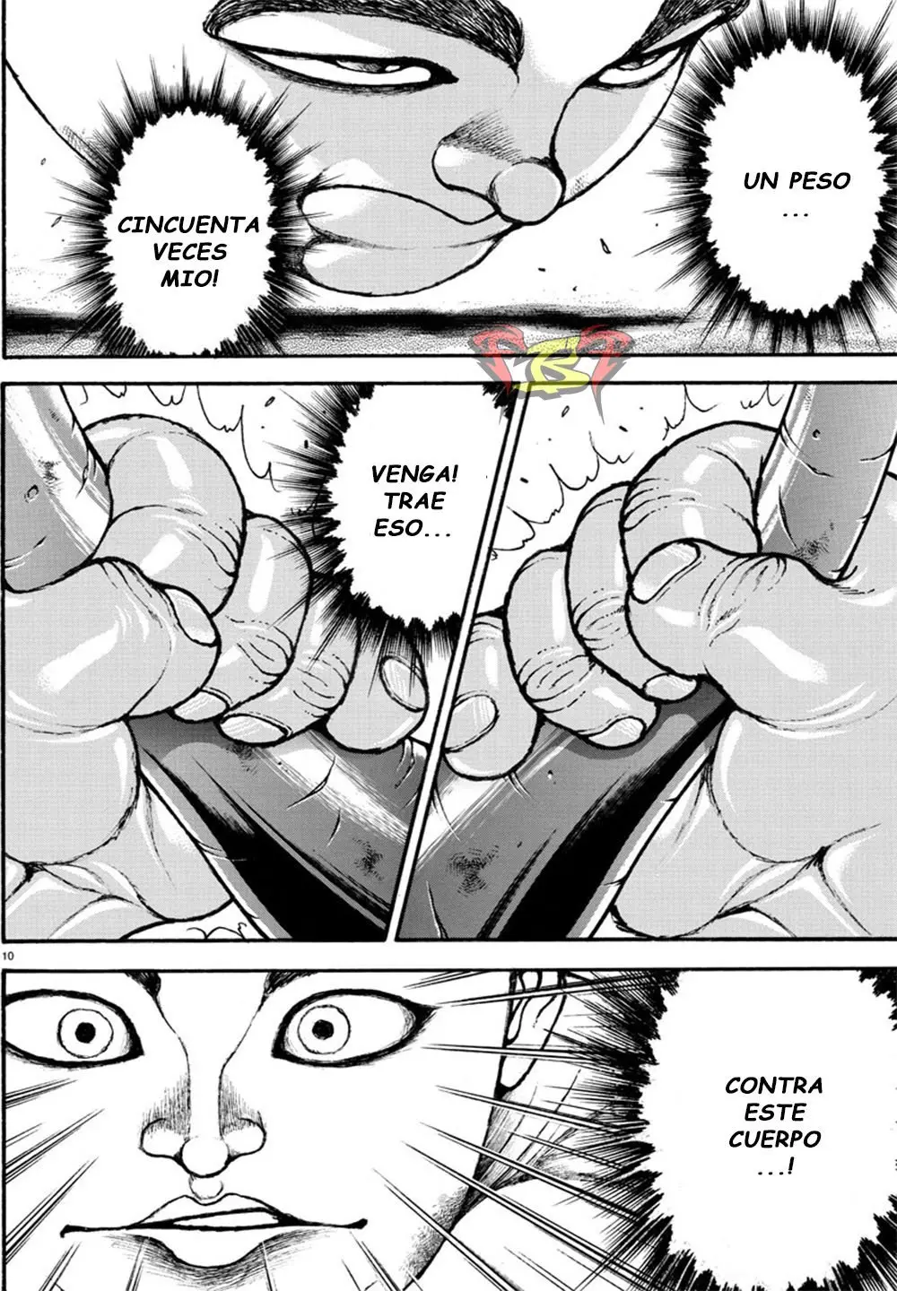 Baki Dou capítulo 32, página 9