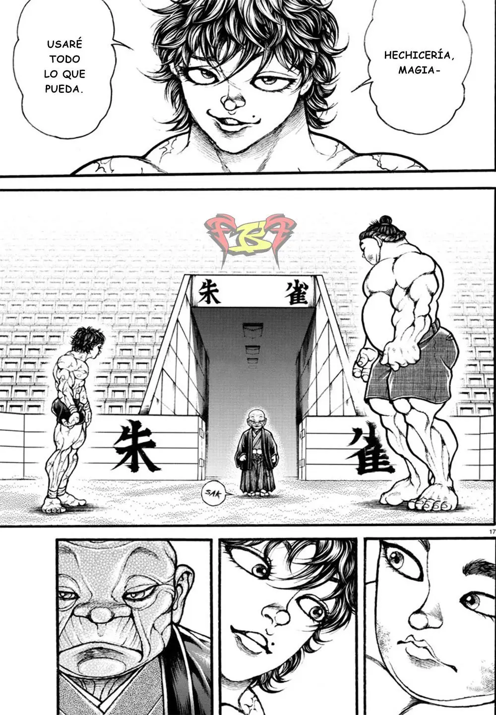 Baki Dou capítulo 32, página 15