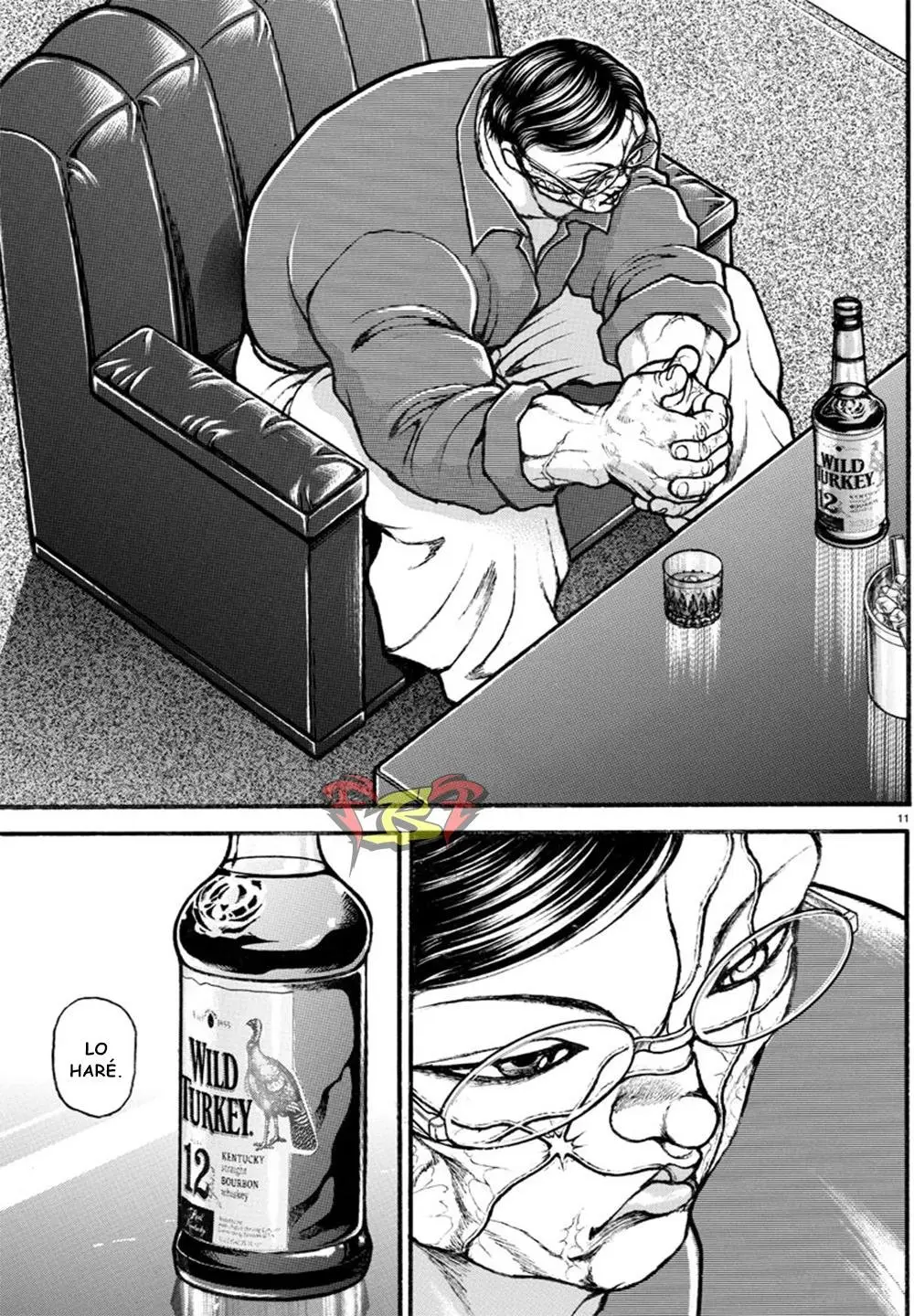 Baki Dou capítulo 33, página 11