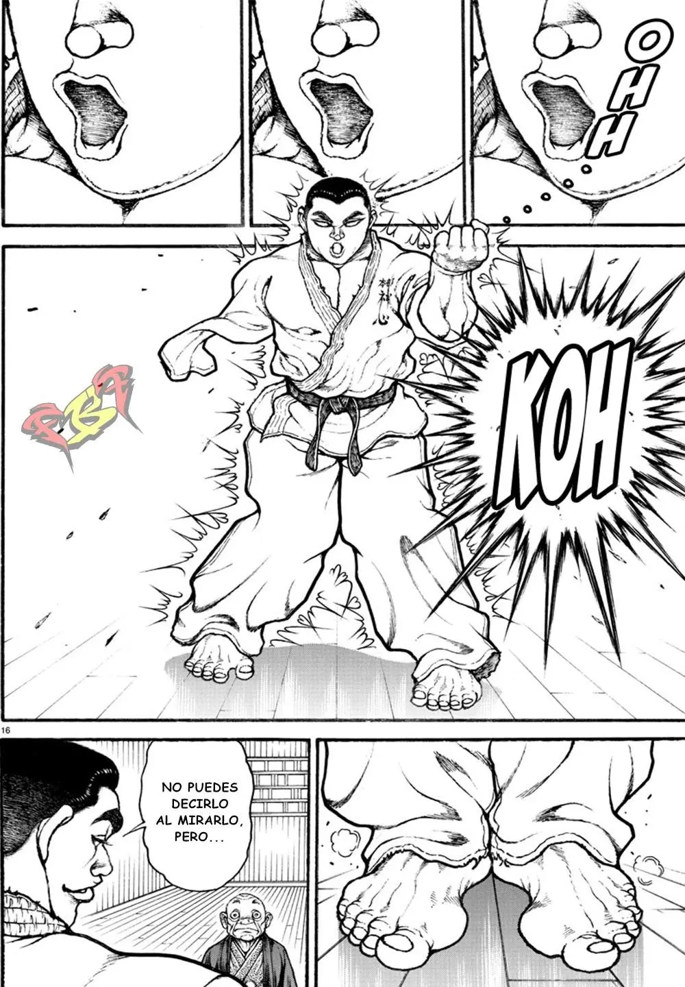 Baki Dou capítulo 33, página 16