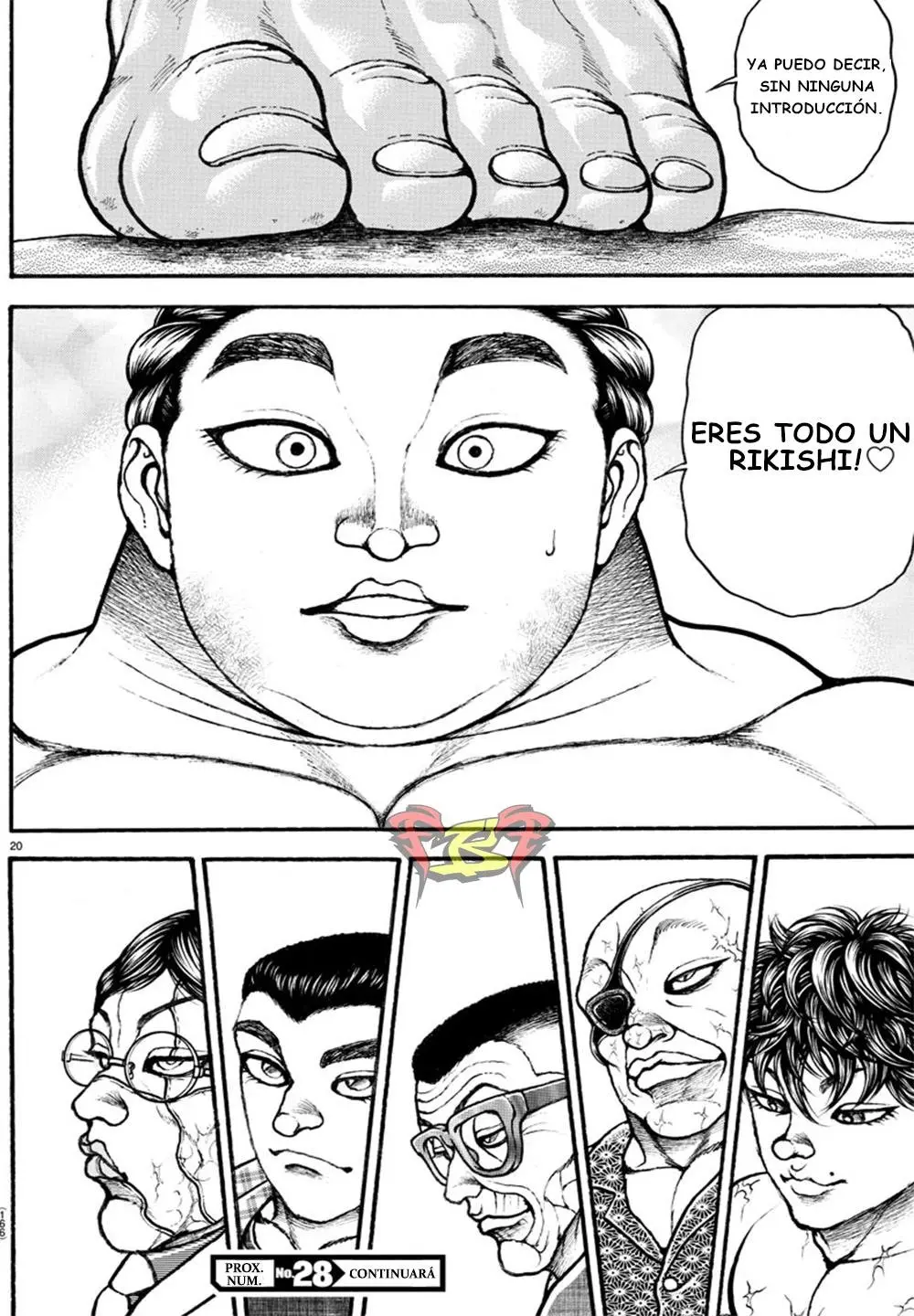 Baki Dou capítulo 33, página 20