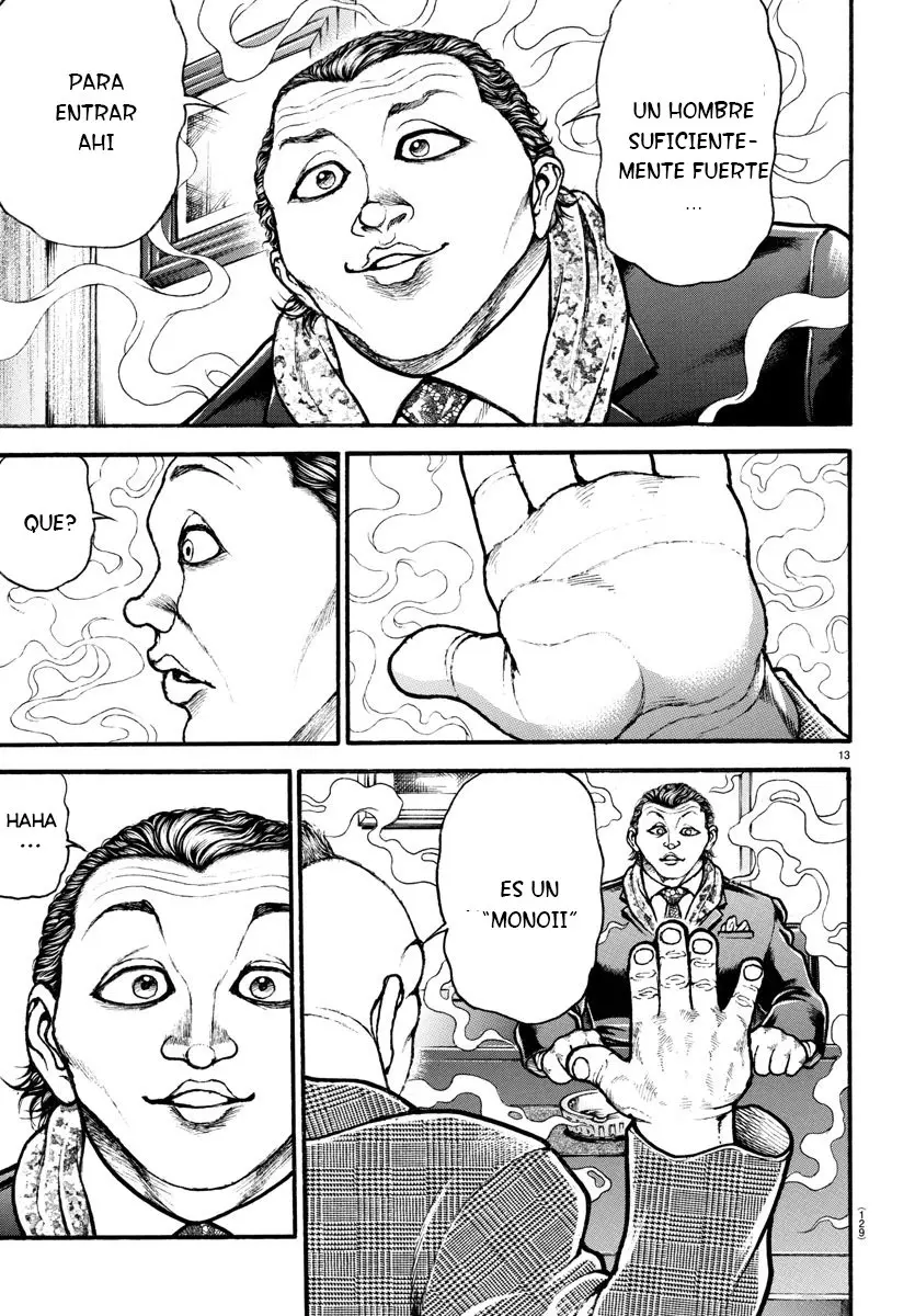 Baki Dou capítulo 34, página 13