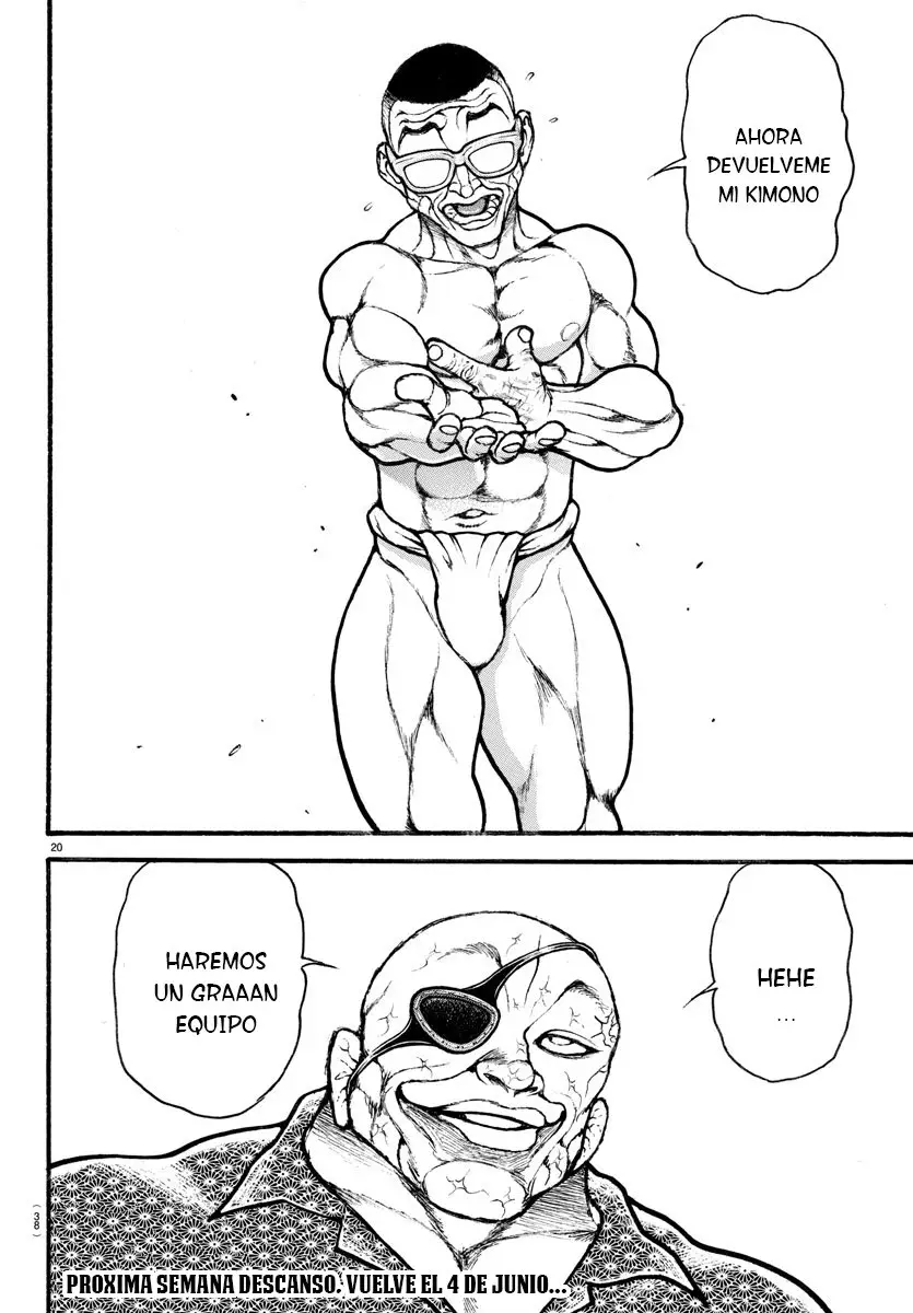Baki Dou capítulo 35, página 21