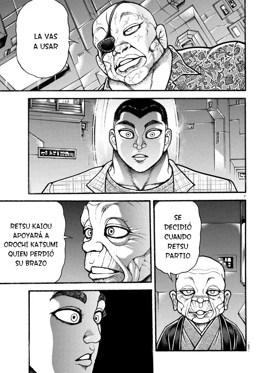 Baki Dou capítulo 36, página 7