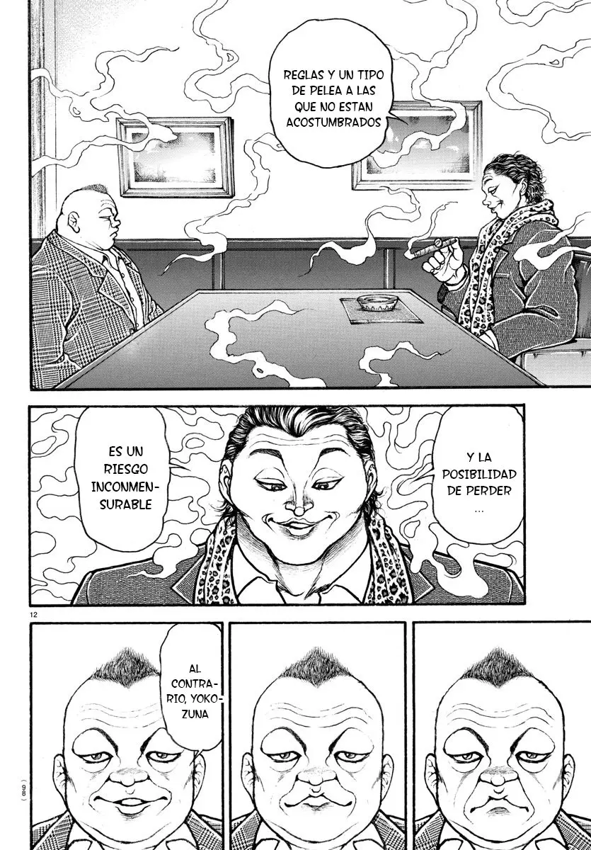 Baki Dou capítulo 36, página 12