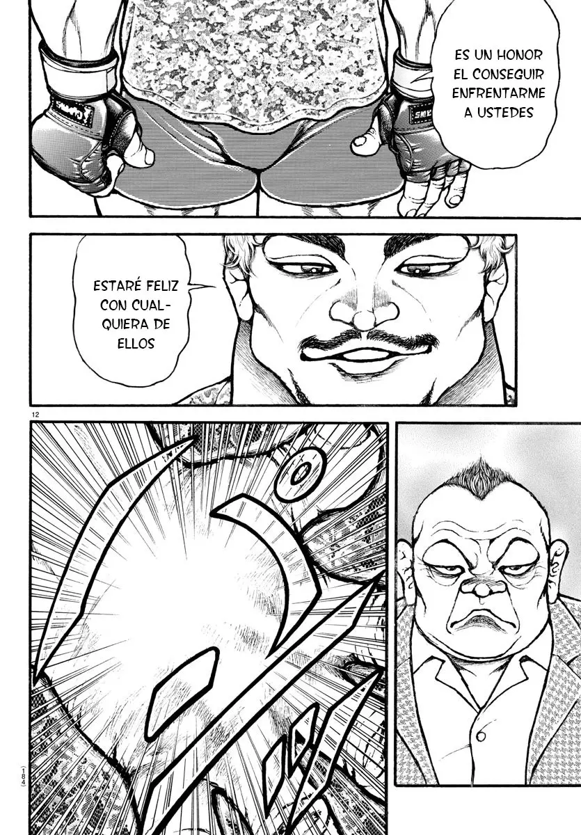 Baki Dou capítulo 37, página 11