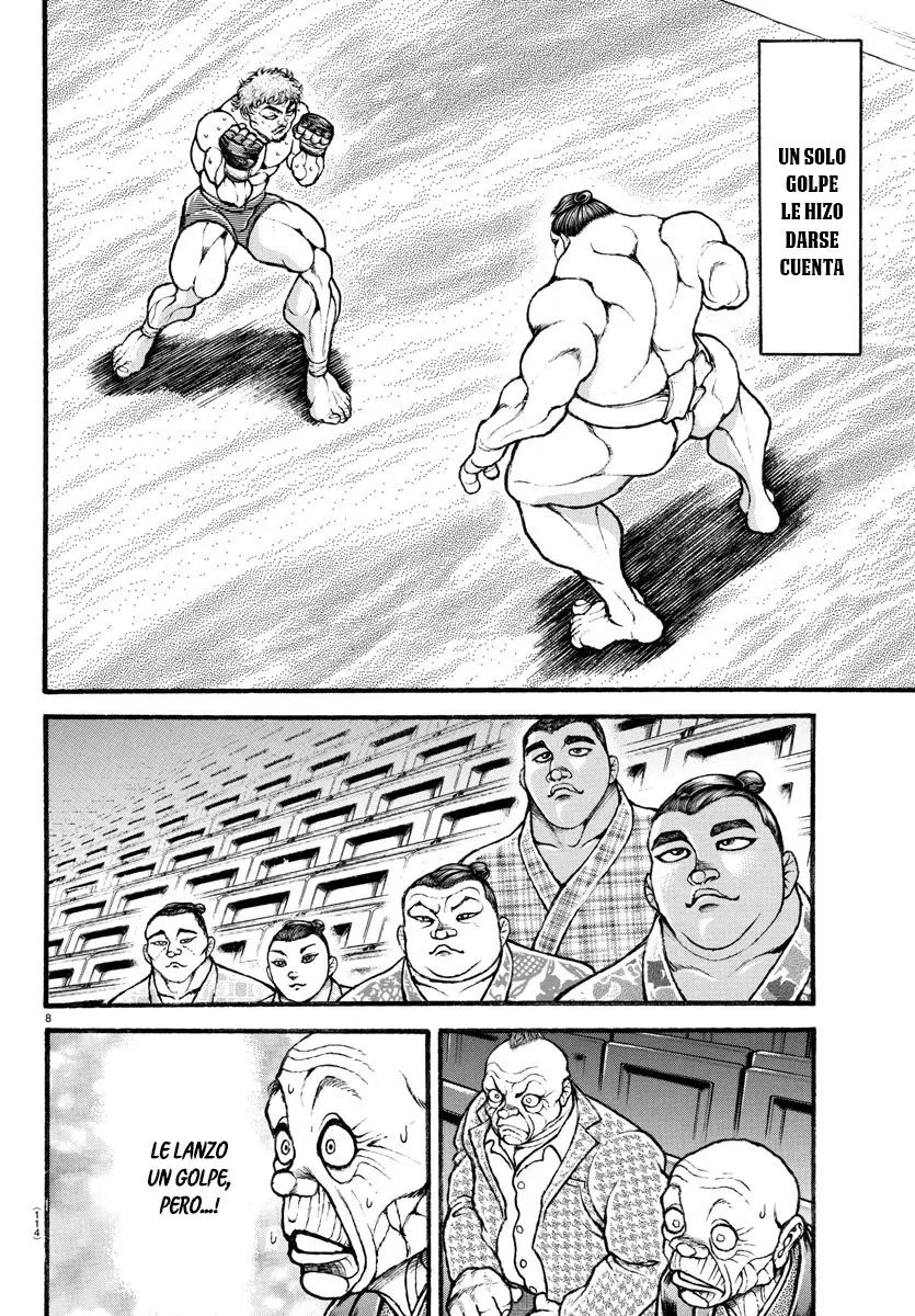 Baki Dou capítulo 38, página 8