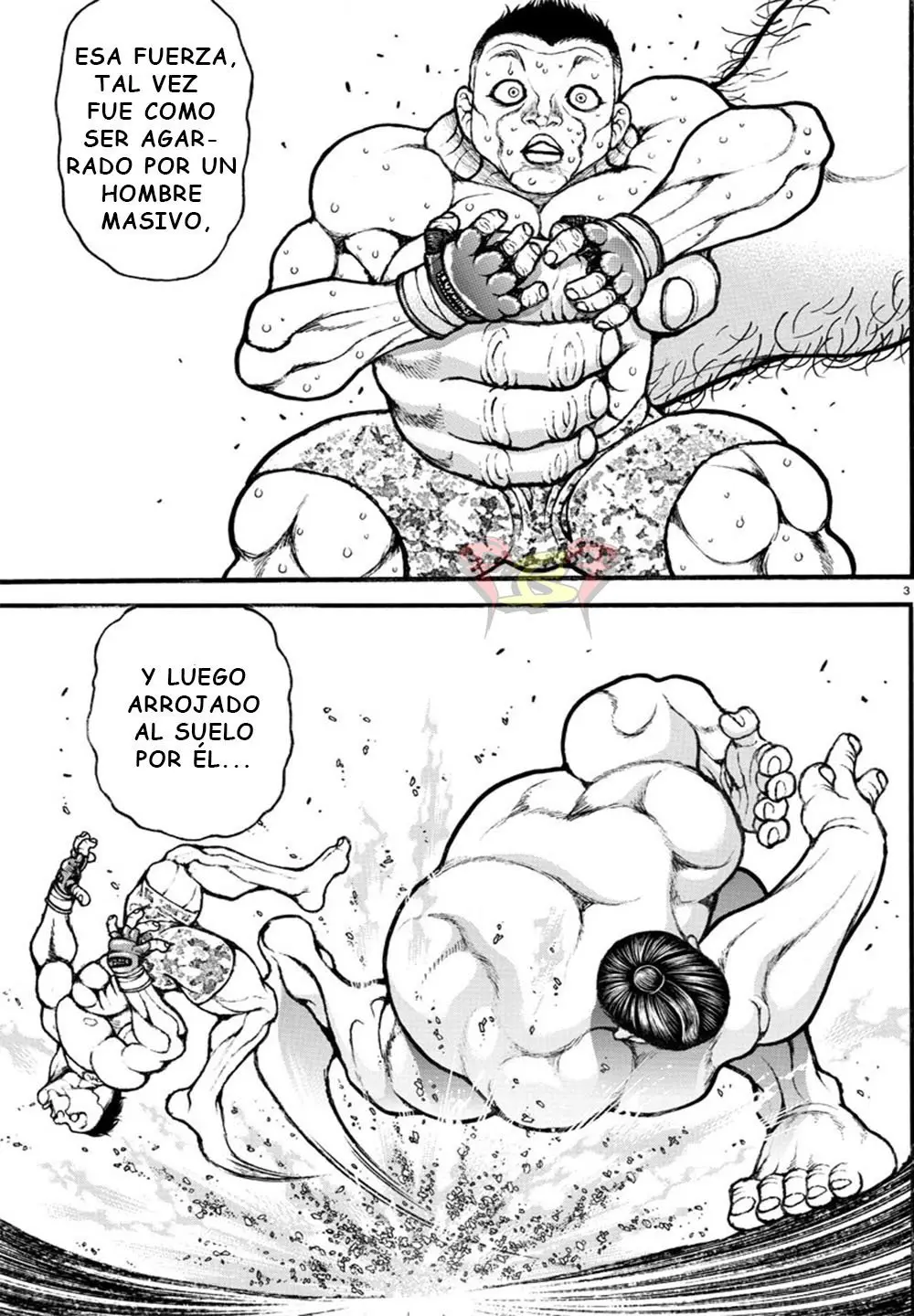 Baki Dou capítulo 40, página 3