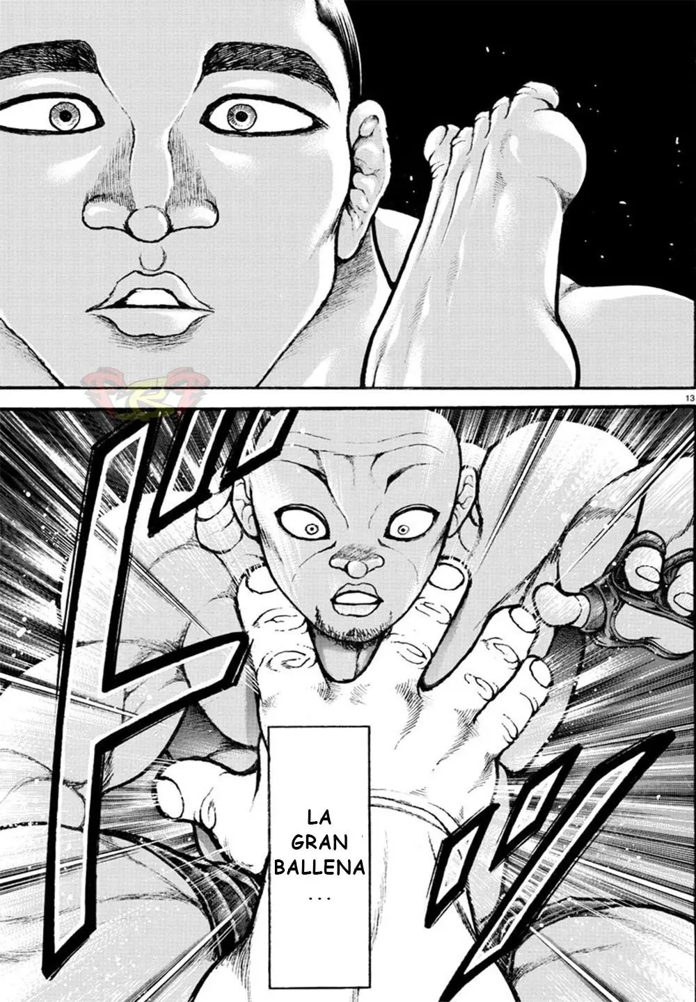 Baki Dou capítulo 40, página 13