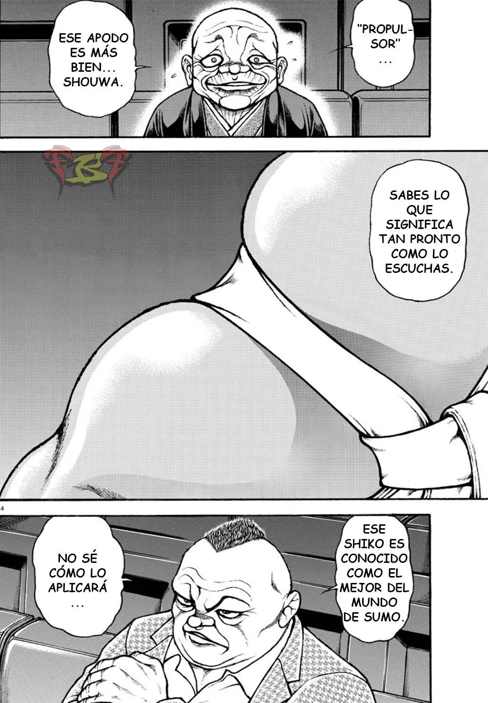Baki Dou capítulo 42, página 4