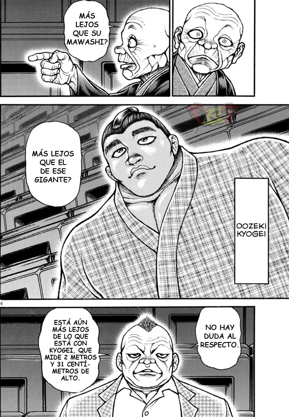 Baki Dou capítulo 42, página 6