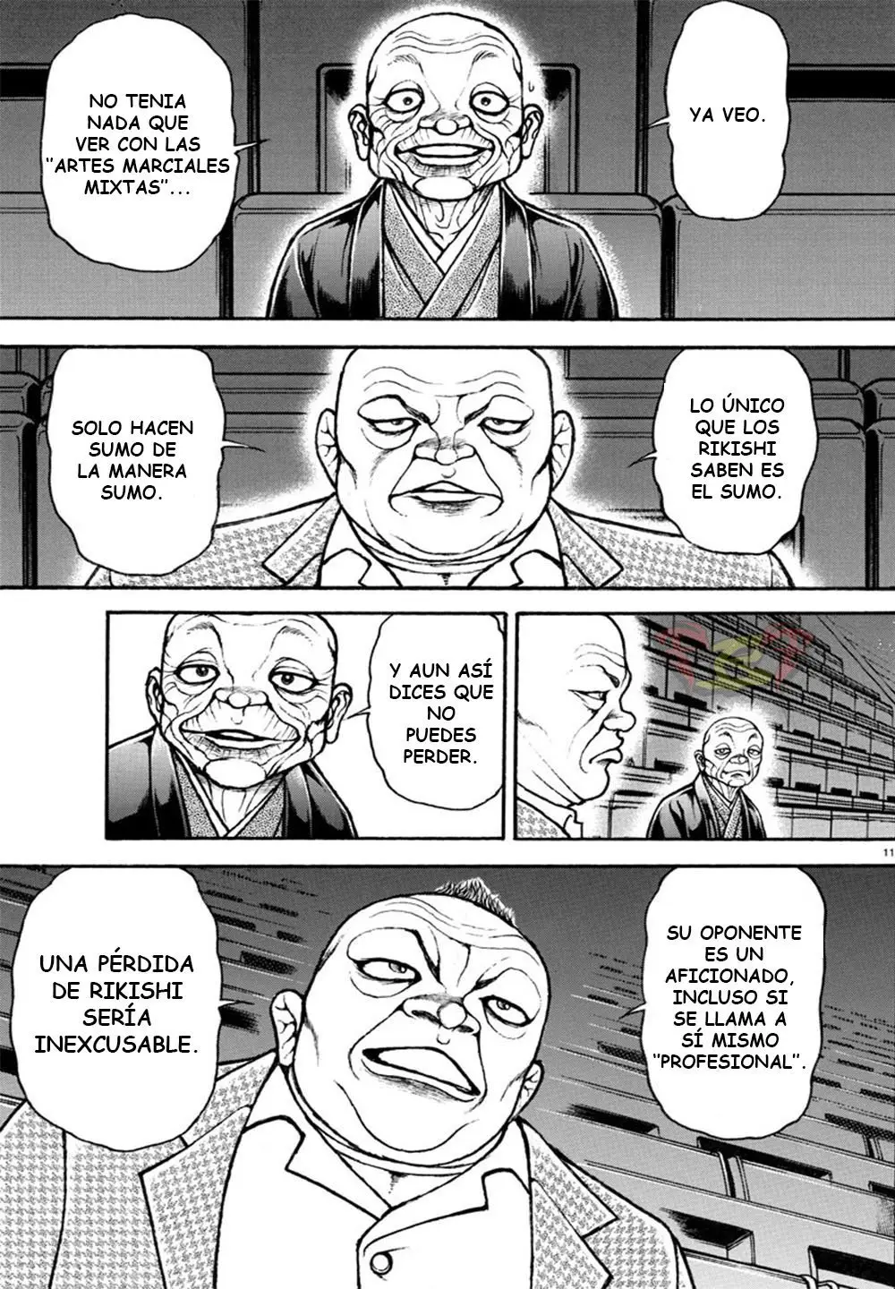 Baki Dou capítulo 42, página 11