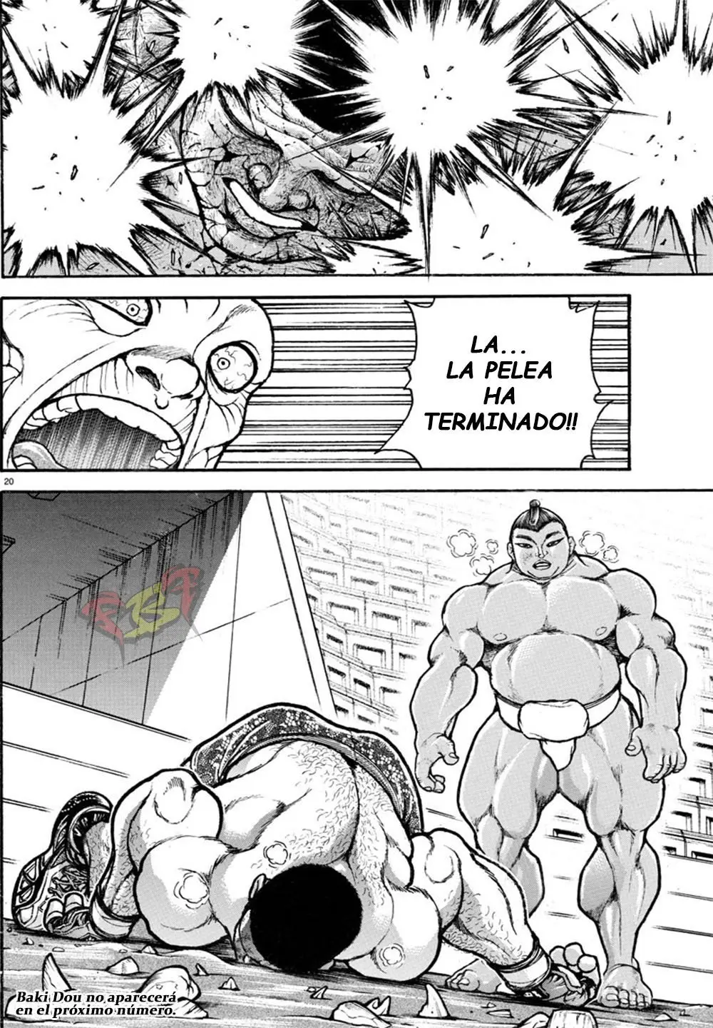 Baki Dou capítulo 42, página 20