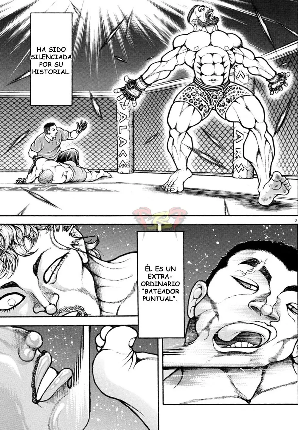 Baki Dou capítulo 43, página 3