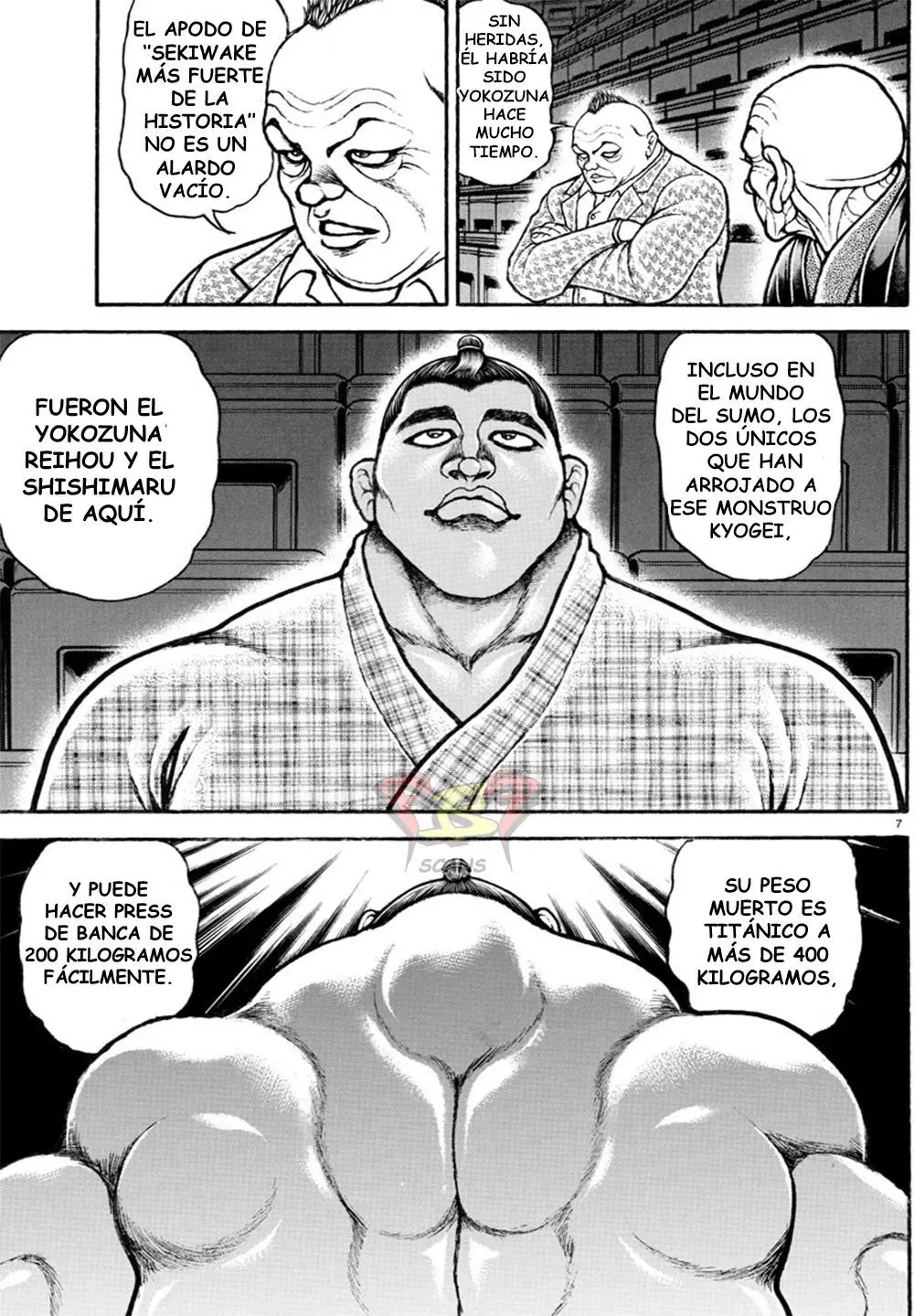 Baki Dou capítulo 43, página 7