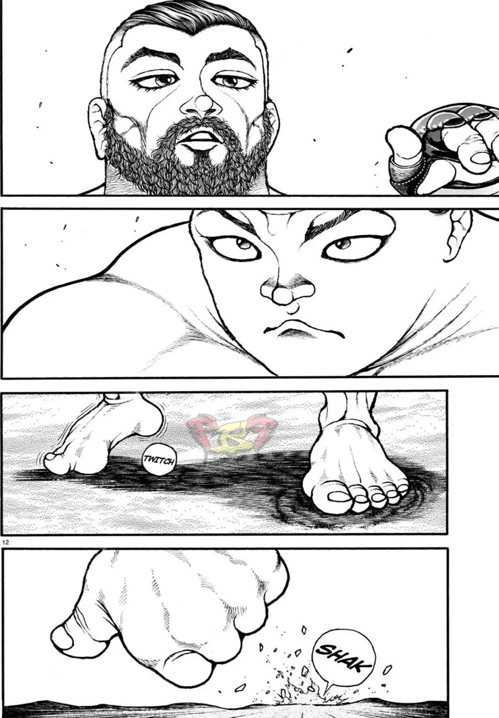 Baki Dou capítulo 43, página 12