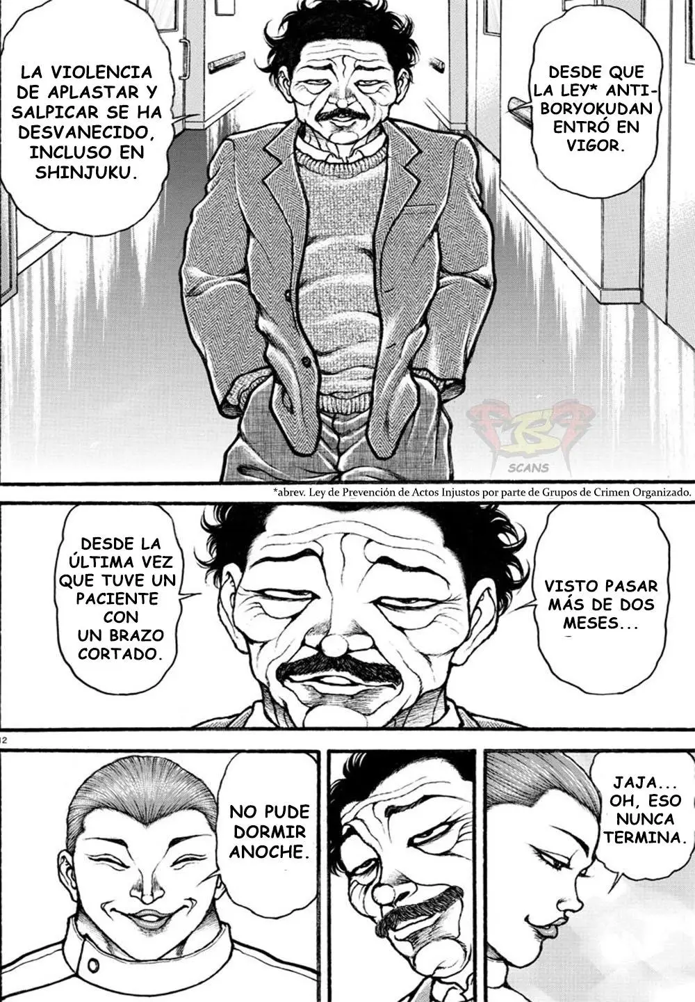 Baki Dou capítulo 44, página 12