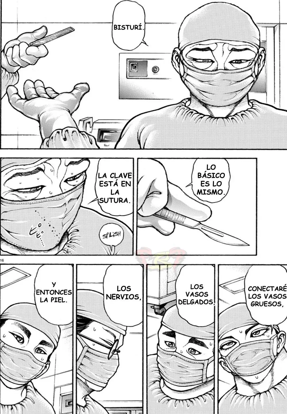 Baki Dou capítulo 44, página 17