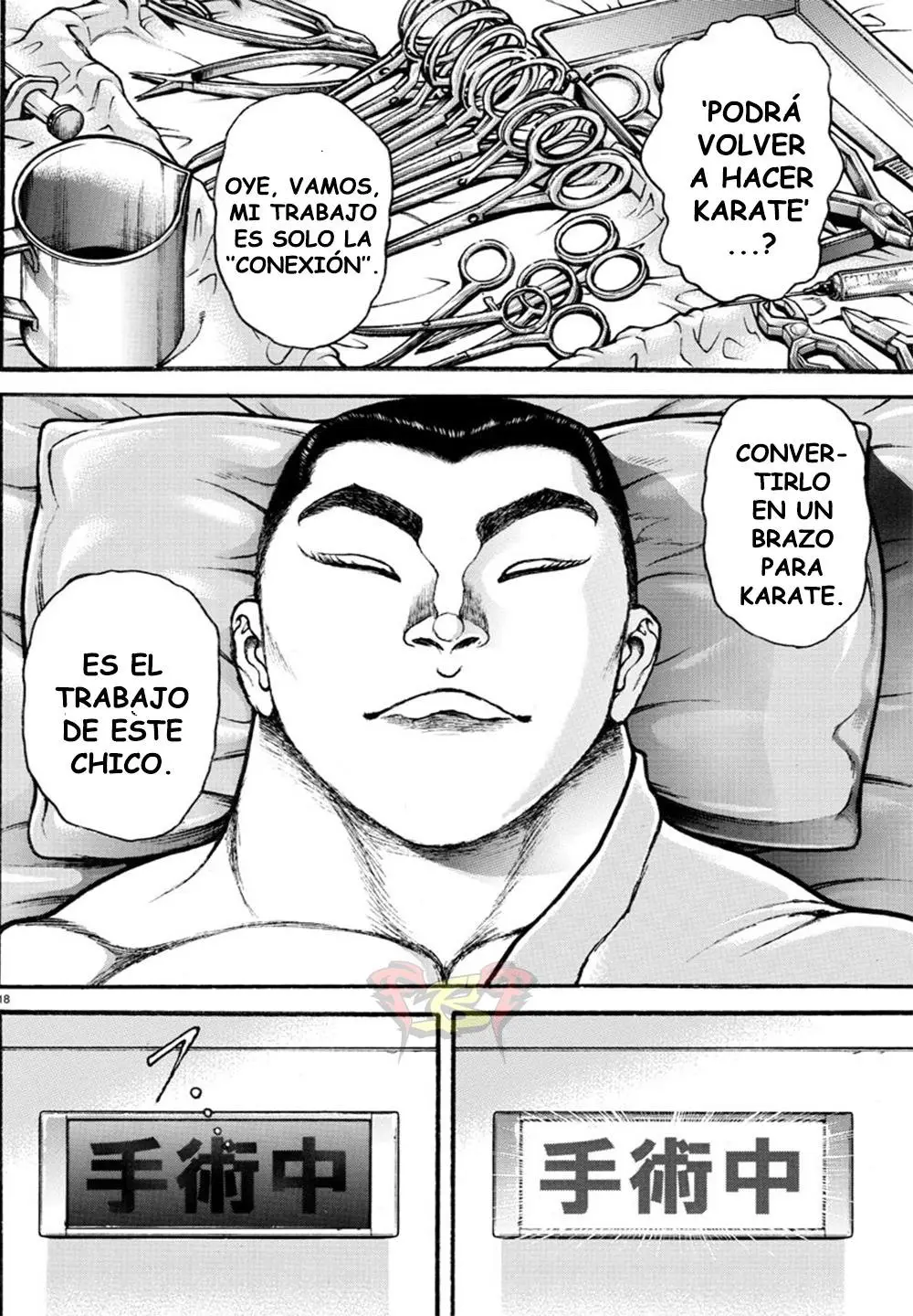 Baki Dou capítulo 44, página 18