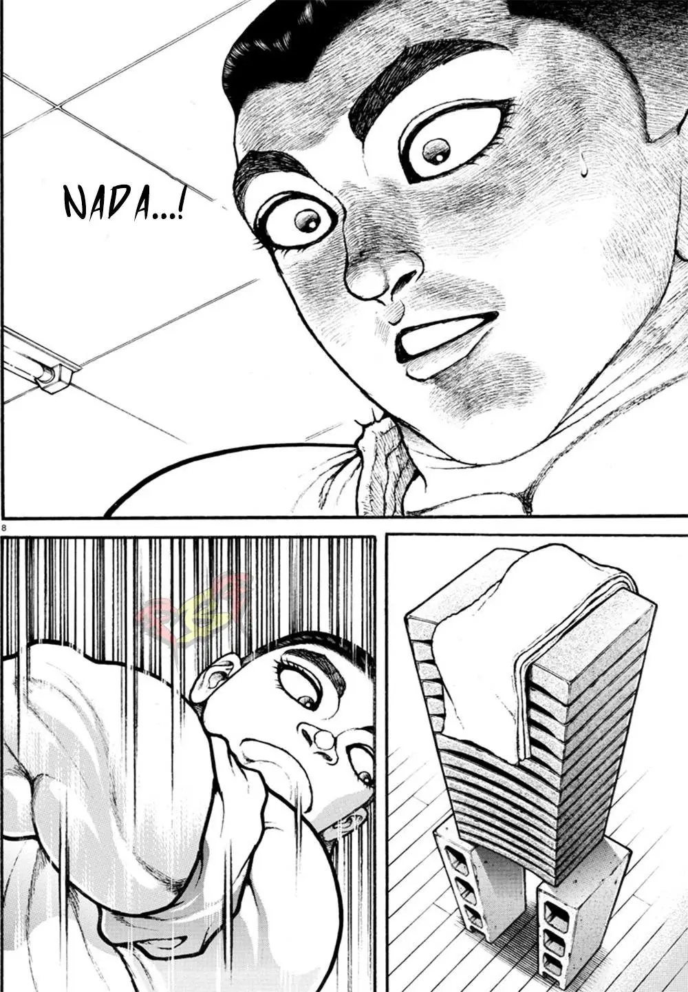 Baki Dou capítulo 45, página 8