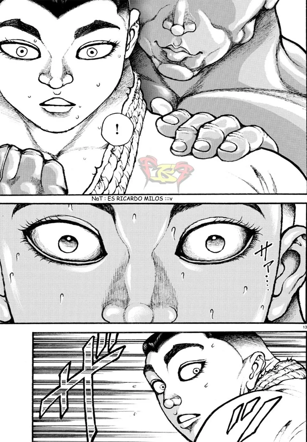 Baki Dou capítulo 45, página 13