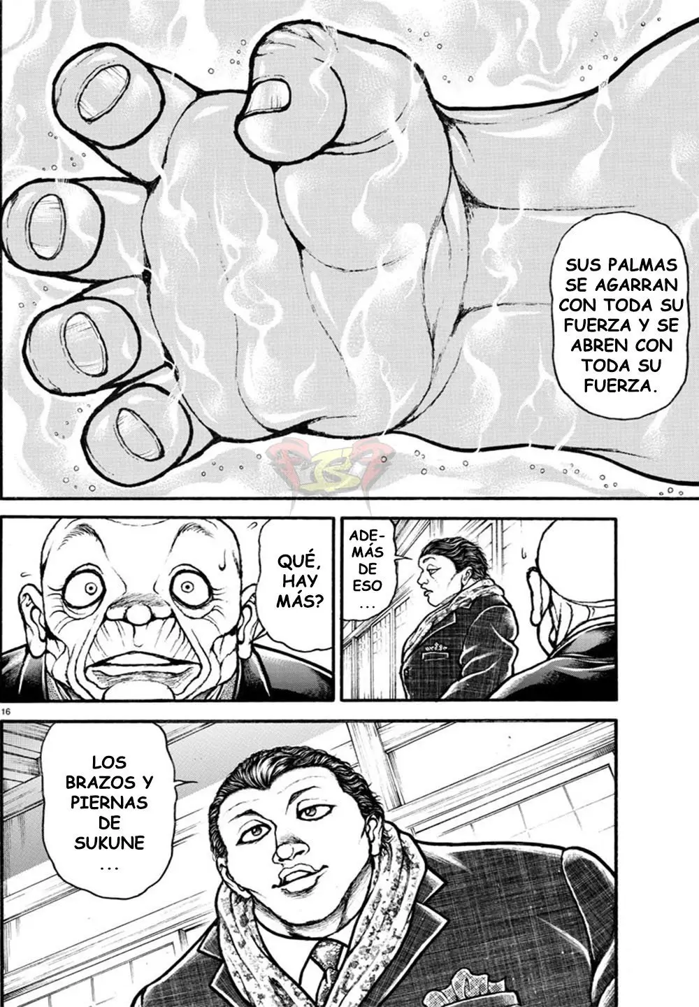Baki Dou capítulo 46, página 14