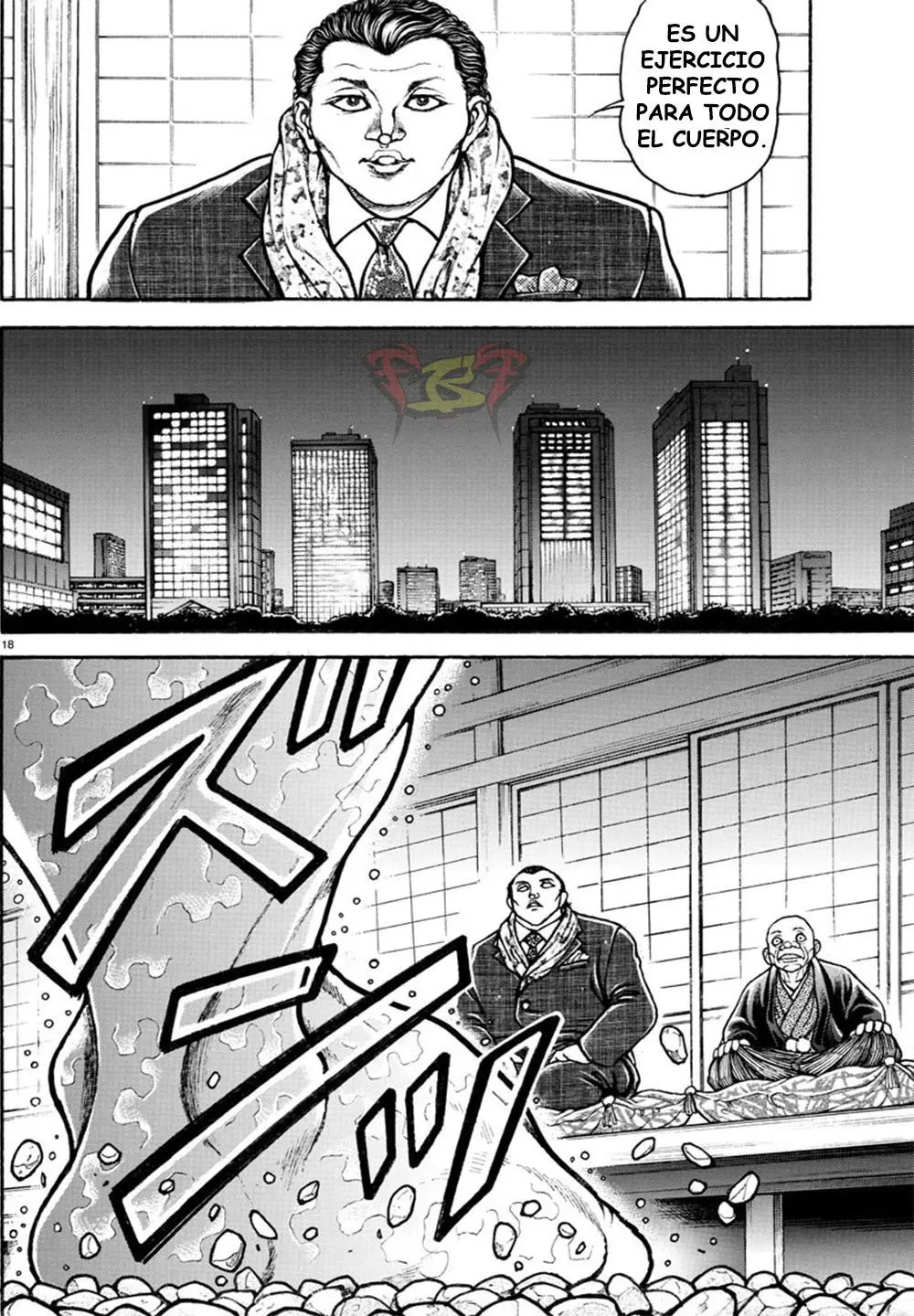 Baki Dou capítulo 46, página 16