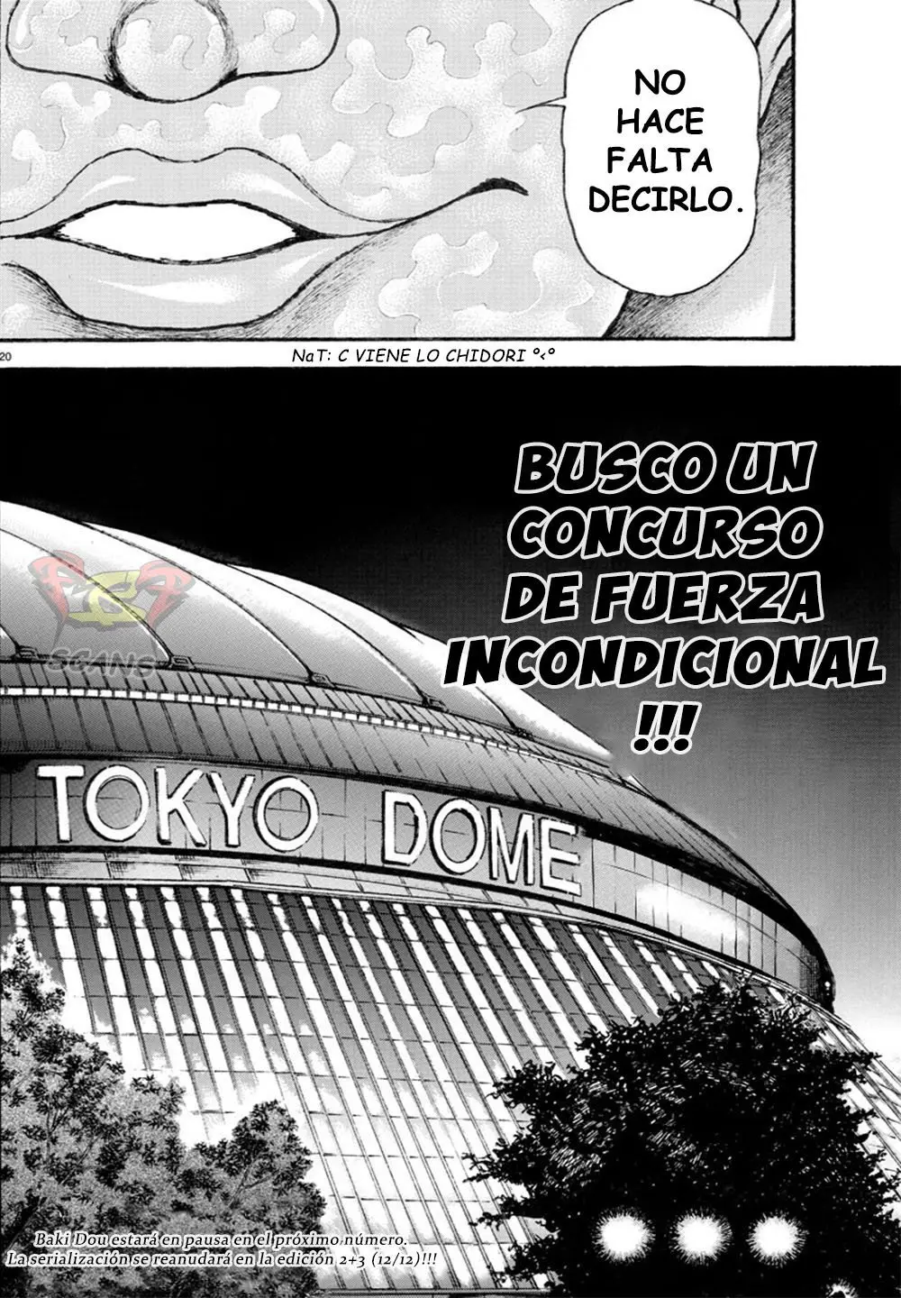 Baki Dou capítulo 46, página 18