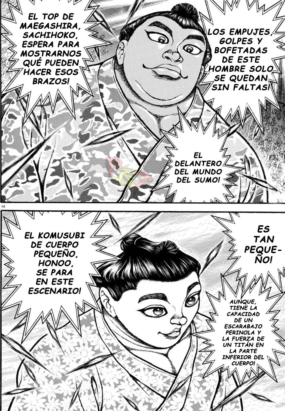 Baki Dou capítulo 47, página 13