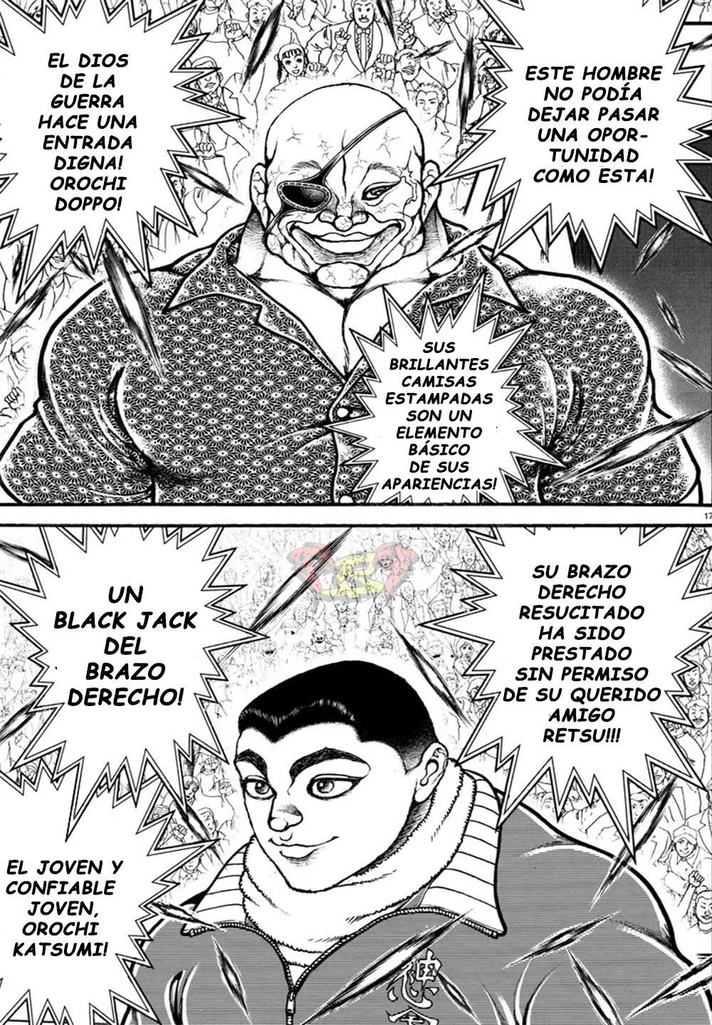 Baki Dou capítulo 47, página 15