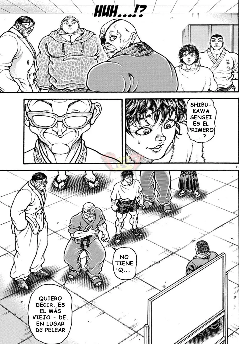 Baki Dou capítulo 48, página 9