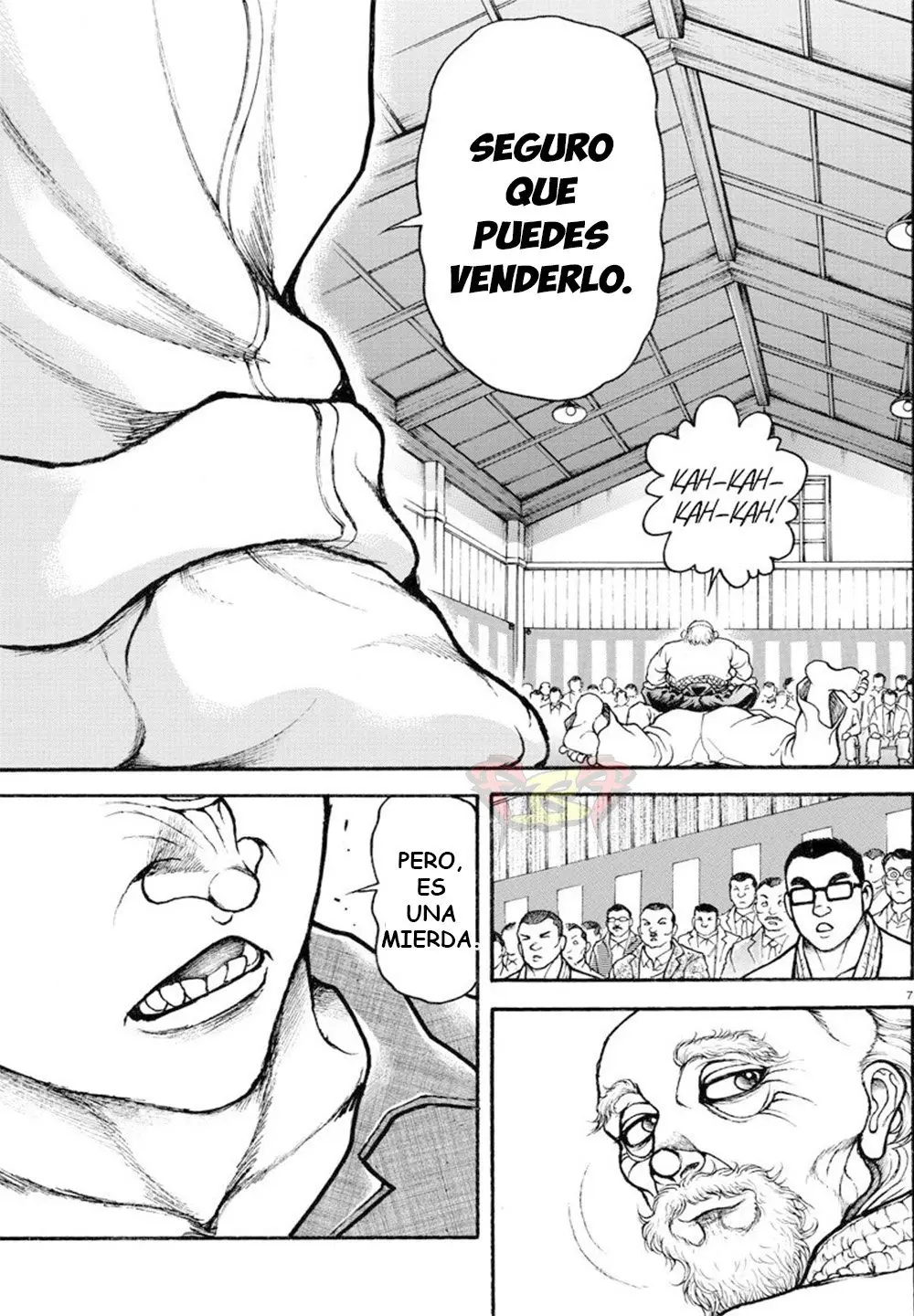 Baki Dou capítulo 49, página 7