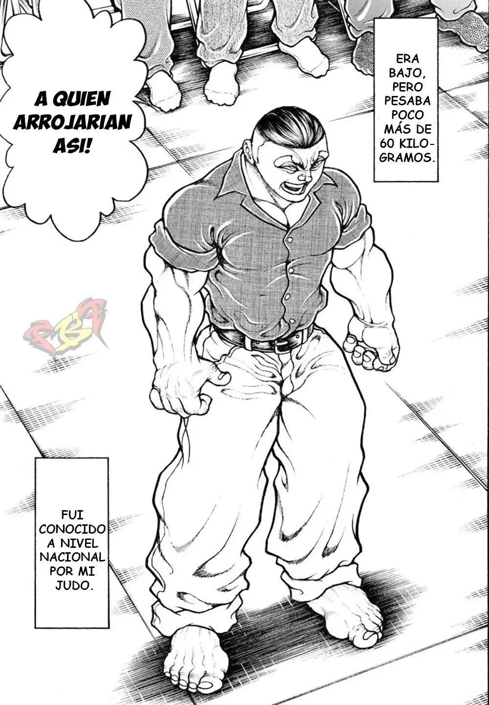 Baki Dou capítulo 49, página 9