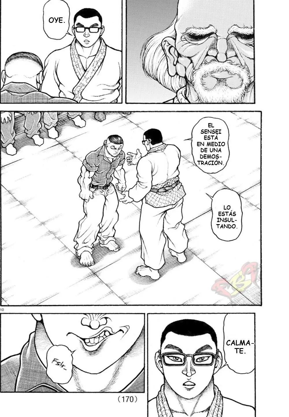 Baki Dou capítulo 49, página 10