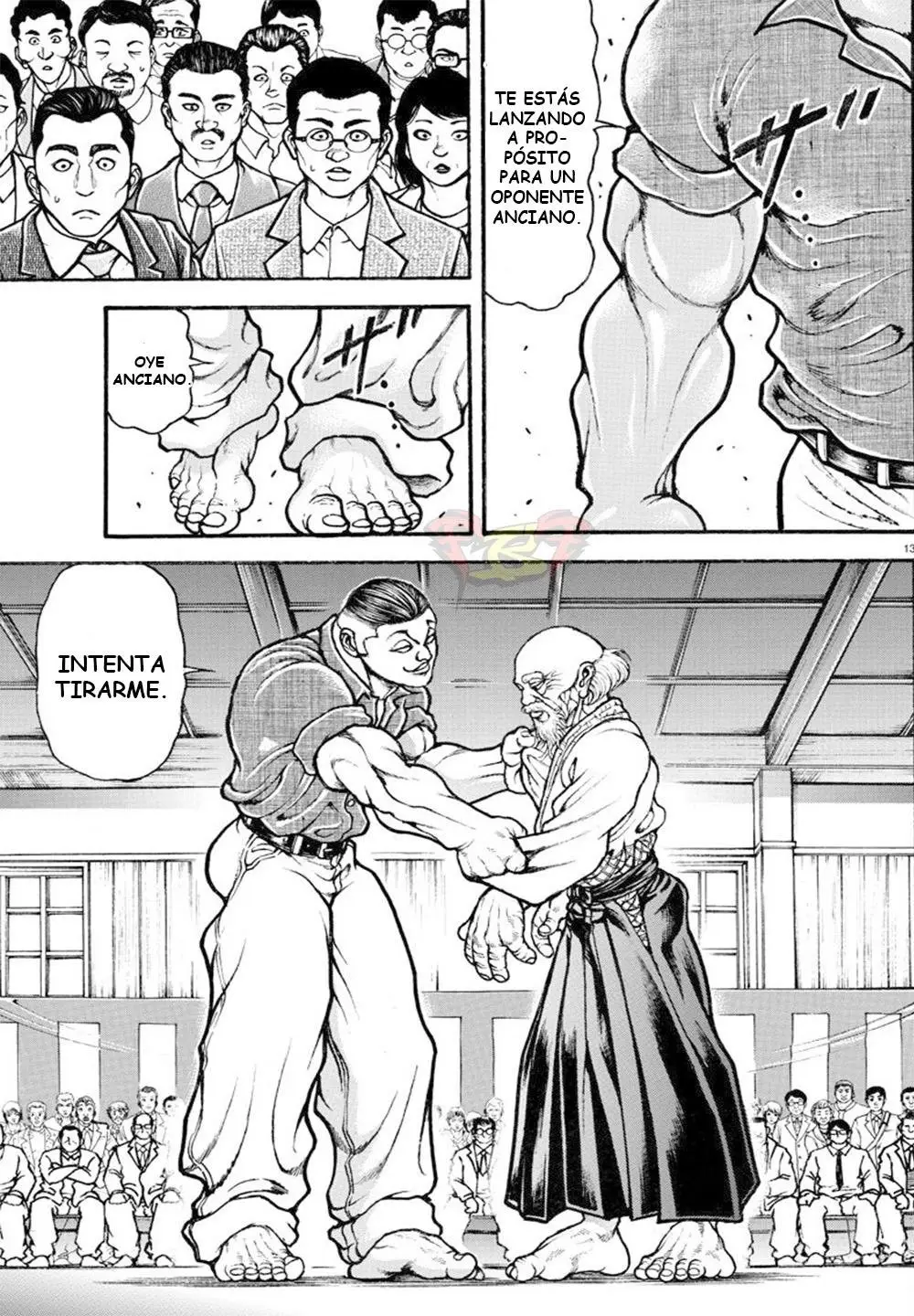 Baki Dou capítulo 49, página 13