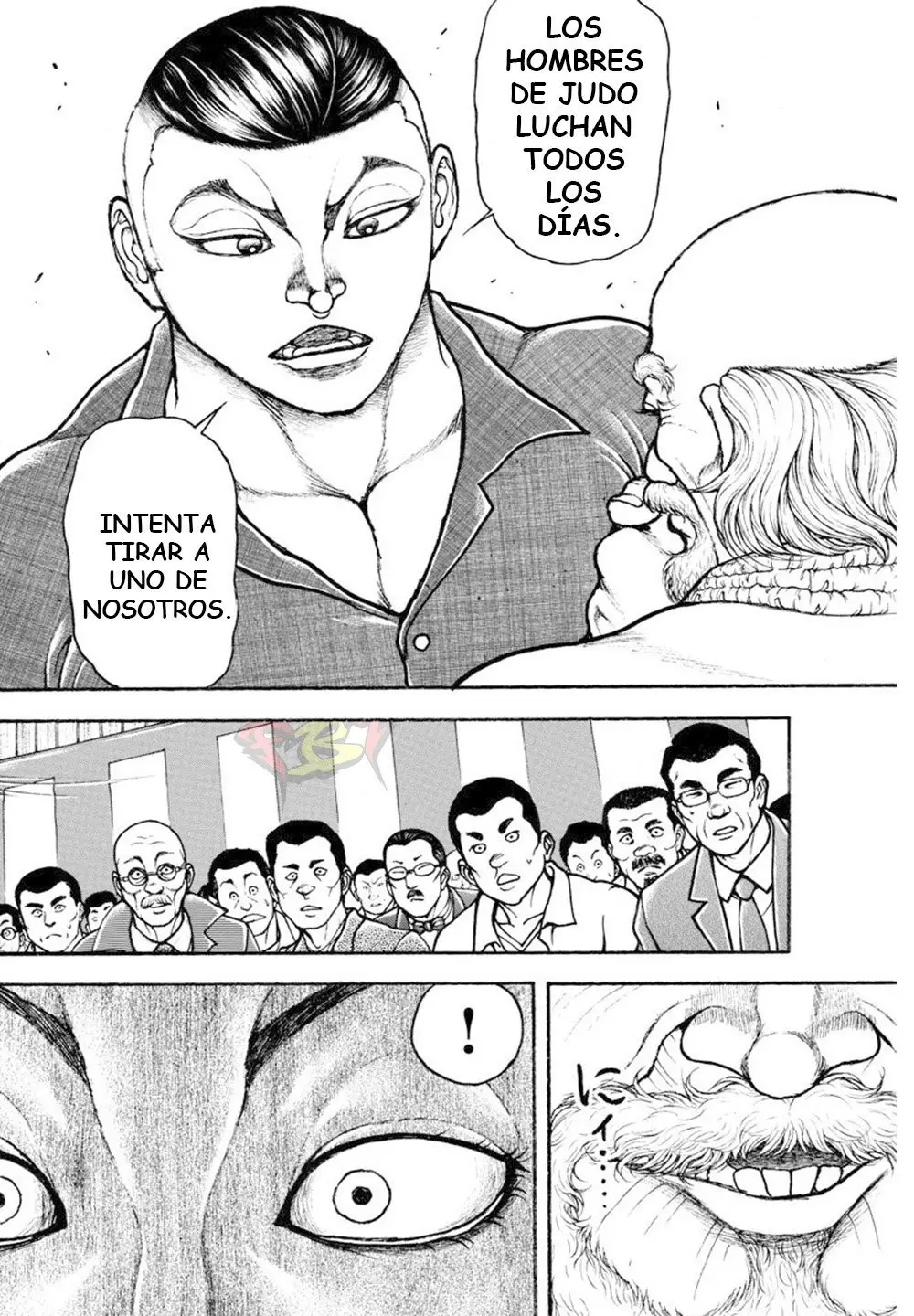 Baki Dou capítulo 49, página 14