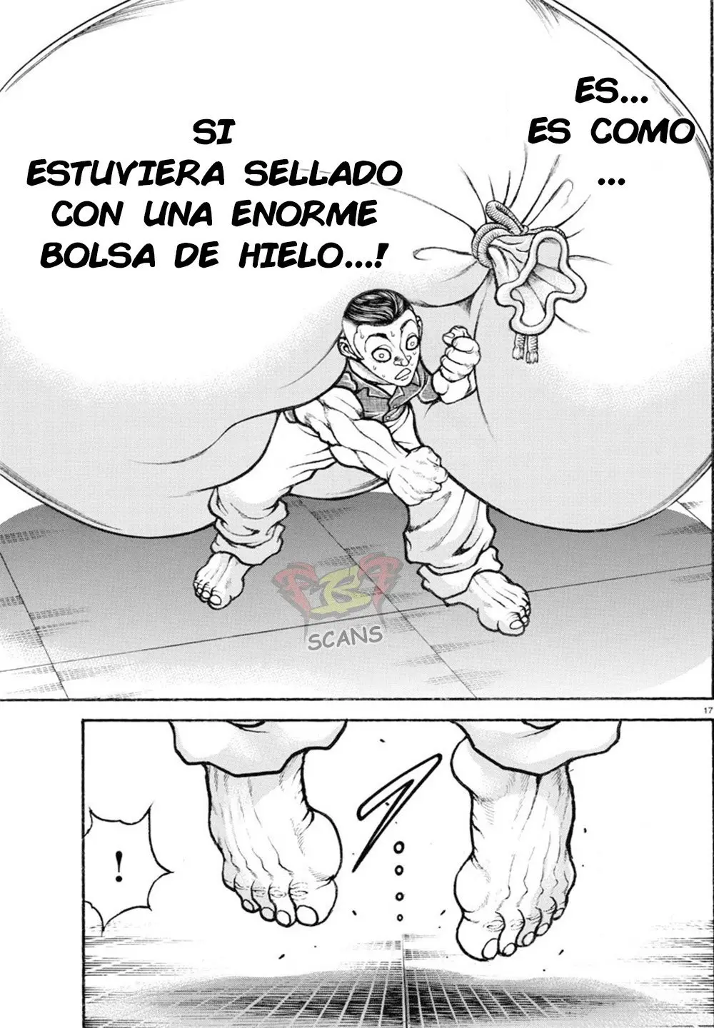 Baki Dou capítulo 49, página 17