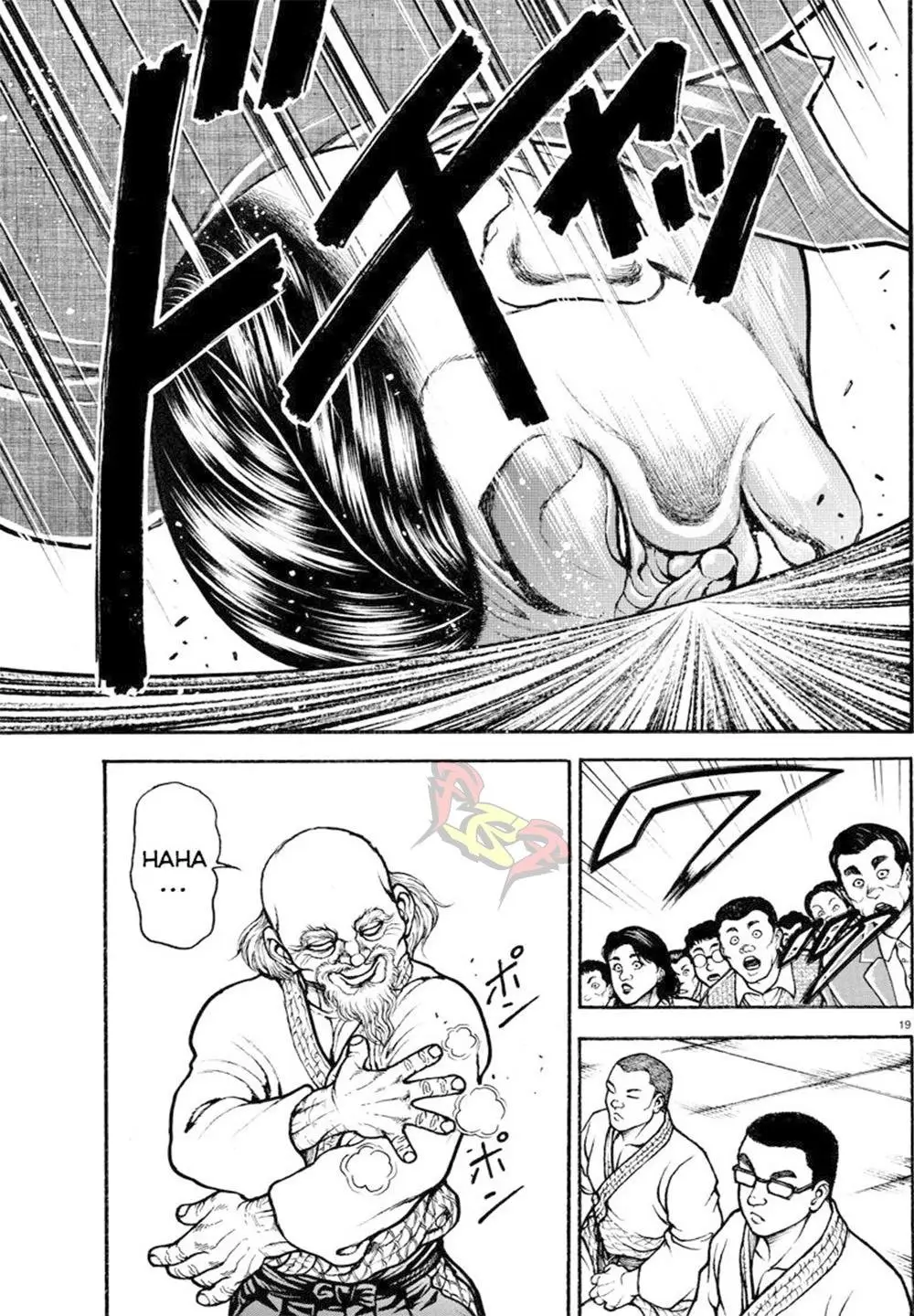 Baki Dou capítulo 49, página 19