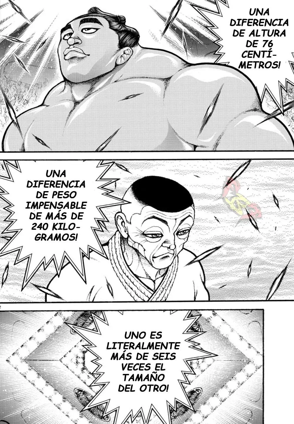 Baki Dou capítulo 50, página 3